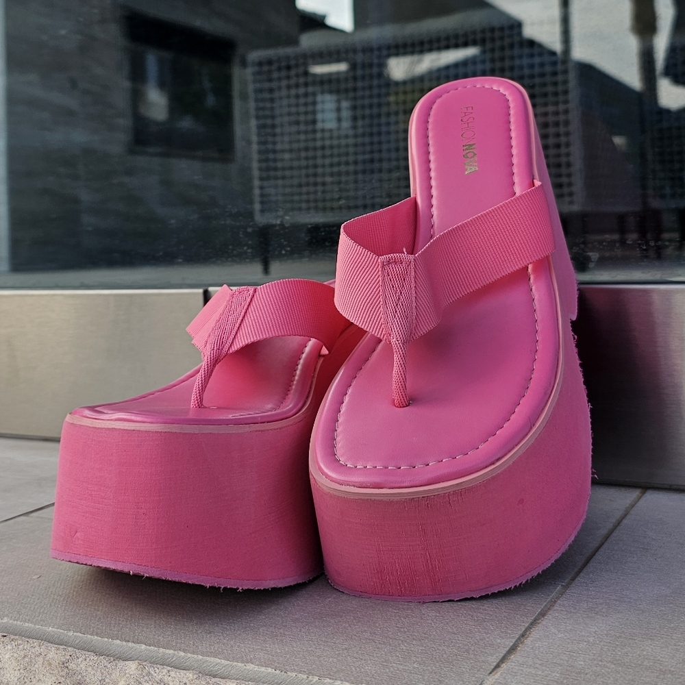 Platform Thong Sandals
